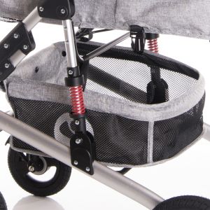 Детска количка до 22 кг. ALBA PREMIUM OPALINE GREY