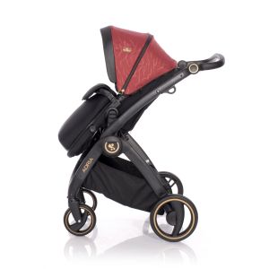 Детска количка до 22 кг. ADRIA BLACK&RED