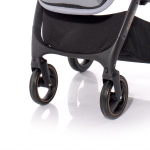 Детска количка до 22 кг. ADRIA BLACK&RED