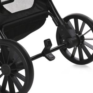 Комбинирана детска количка 3в1 RAMONA - SILVER STRIPE