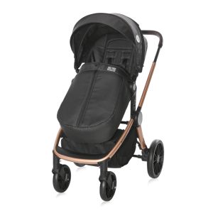 Комбинирана детска количка 3в1 RAMONA - LUXE BLACK