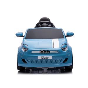 EЛЕКТРИЧЕСКА КОЛА FIAT 500 , СИНЯ
