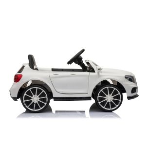 Ел. кола MERCEDES BENZ GLA45 , кожена седалка , БЯЛА