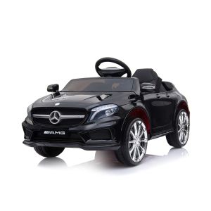 Ел. кола MERCEDES BENZ GLA45 , кожена седалка , ЧЕРЕН