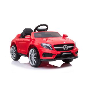 Ел. кола MERCEDES BENZ GLA45 , кожена седалка , ЧЕРВЕНА