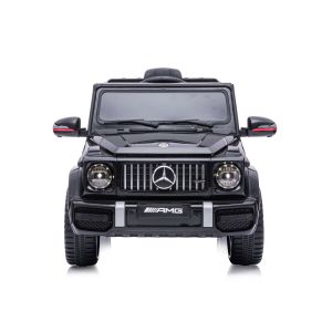 Eл. джип MERCEDES G63 AMG , кожена седалка , ЧЕРНА