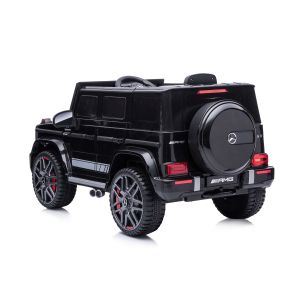 Eл. джип MERCEDES G63 AMG , кожена седалка , ЧЕРНА