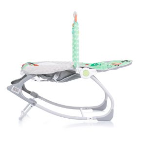 Музикален шезлонг BABY SPA , Зелен