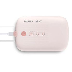 Philips AVENT - Natural Motion Advanced - Двойна електрическа помпа с 2 бр. полипропиленови шишета 125 мл с биберон Natural Response 0м+, 5 бр. торбички за кърма и 4 бр. подплънки