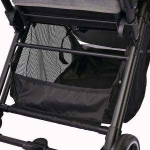 Детска количка - QUICK до 22 кг. автоматично сгъване , BLACK