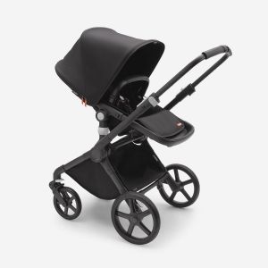 BUGABOO - FOX CUB - MIDNIGHT BLACK, Комбинирана бебешка количка 2 в 1