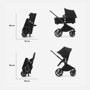BUGABOO - FOX CUB - FOREST GREEN, Комбинирана бебешка количка 2 в 1