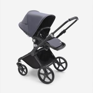 BUGABOO - FOX CUB - STORMY BLUE, Комбинирана бебешка количка 2 в 1