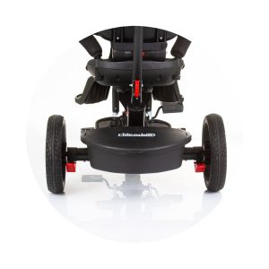 CHIPOLINO - Триколка със сенник BE ACTIVE , ОБСИДИАН