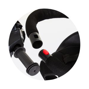 CHIPOLINO - Триколка със сенник BE ACTIVE , ОБСИДИАН