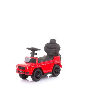 КОЛА ЗА ЯЗДЕНЕ С ДРЪЖКА MERCEDES G350D , ЧЕРВЕН