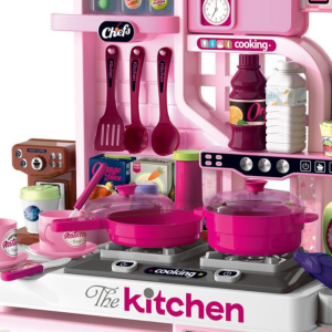 Детска кухня Buba Kitchen Chef Розова 008-969