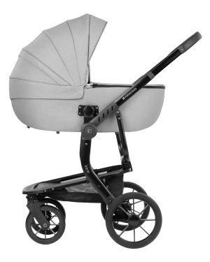  Комбинирана количка 3в1 с кош за новородено Irene Light Grey 2025