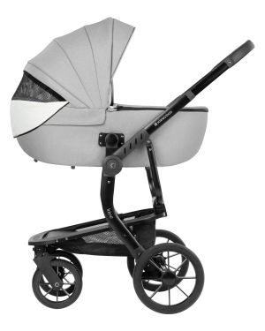  Комбинирана количка 3в1 с кош за новородено Irene Light Grey 2025
