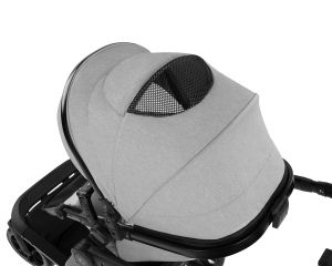  Комбинирана количка 3в1 с кош за новородено Irene Light Grey 2025