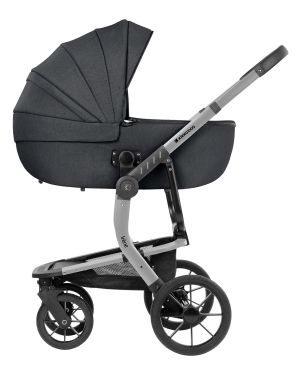  Комбинирана количка 3в1 с кош за новородено Irene Dark Grey 2025