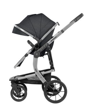  Комбинирана количка 3в1 с кош за новородено Irene Dark Grey 2025