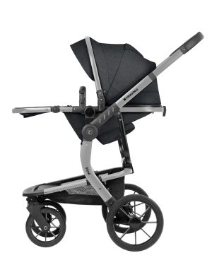  Комбинирана количка 3в1 с кош за новородено Irene Dark Grey 2025