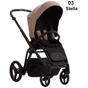 BEBETTO - MONTI PRO Stella 03 еко кожа , Бебешка количка 2 в 1