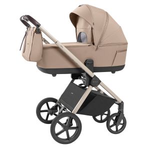 CARRELLO - ULTRA , Floral Beige* , Бебешка количка 2в1
