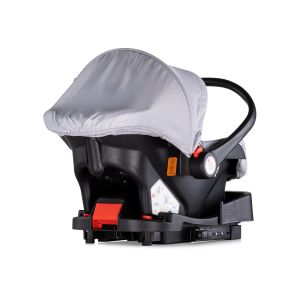 СТОЛЧЕ ЗА КОЛА - АУРА - I-SIZE 40-87см , ОБЛАЧНО СИВО