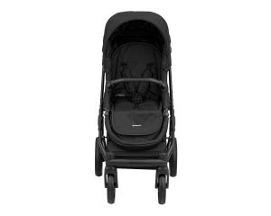 Комбинирана количка 2в1 с твърд кош Amani Black