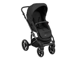 Комбинирана количка 2в1 с твърд кош Amani Black