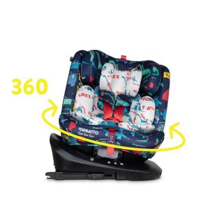 Cosatto CT5829 Get Set Gro I-Size 360 столче за кола D IS FOR DINO