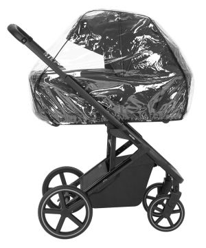 CARRELLO - ALFA , Rock Black ,2025 Collection - Бебешка количка 2в1