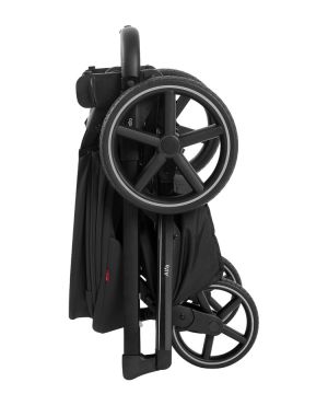 CARRELLO - ALFA , Rock Black ,2025 Collection - Бебешка количка 2в1