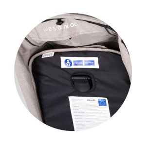 CHIPOLINO - Детска количка 2в1 УЛТЕРА , ОБЛАЧНО СИВО