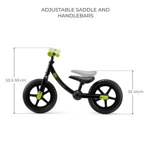 Kinderkraft колело за баланс 2WAY NEXT OFFROAD BLACK