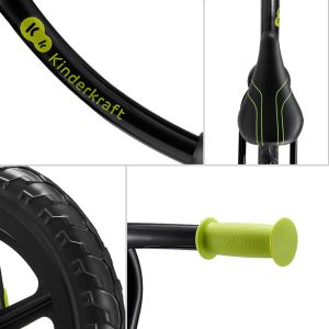 Kinderkraft колело за баланс 2WAY NEXT OFFROAD BLACK