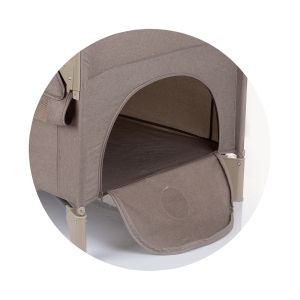 CHIPOLINO - КОШАРА С ПАДАЩА СТРАНА - РЕЛАКС ЛЕН , АНТРАЦИТ