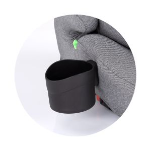 Стол за кола 76-150см. TYCOON IsoFix , СИВ