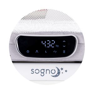 КОШАРА-ЛЮЛКА с LED дисплей SOGNO , ЗЕЛЕН