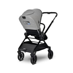 Комбинирана количка 3в1 с реверсивна дръжка REYA , GREY + ПОДАРЪК Люлка Portofino