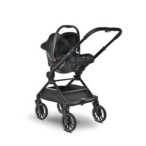 Комбинирана количка 3в1 с реверсивна дръжка REYA , GREY + ПОДАРЪК Люлка Portofino