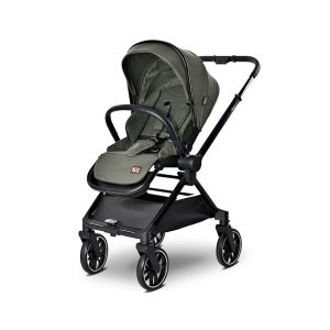 Комбинирана количка 2в1 с реверсивна дръжка REYA , GREEN + ПОДАРЪК Люлка Portofino
