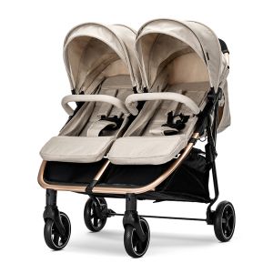 Количка за близнаци DUO BEIGE 