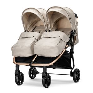 Количка за близнаци DUO BEIGE 