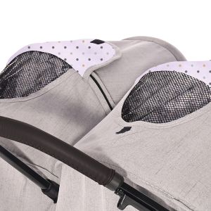 Количка за близнаци DUO GREY 