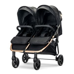 Количка за близнаци DUO BLACK