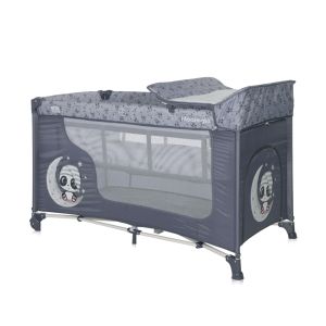 Сгъваема кошара MOONLIGHT 2нива , COOL GREY PANDAS