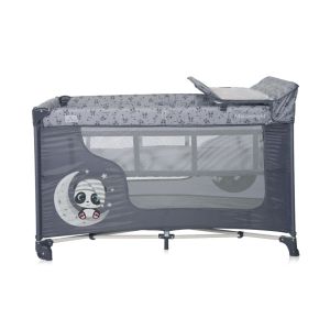 Сгъваема кошара MOONLIGHT 2нива , COOL GREY PANDAS